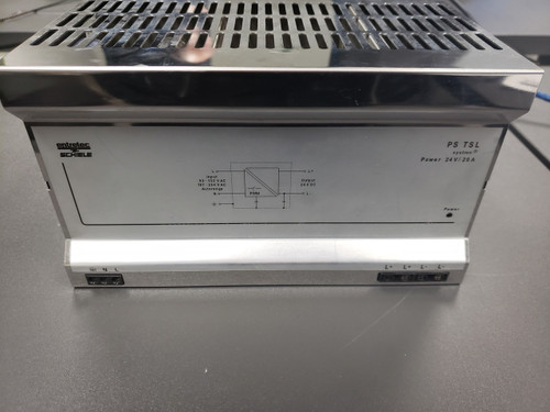 Entrelec Schiele Ps Tsl Systron Switching Power Supply 24 Vdc / 20 A