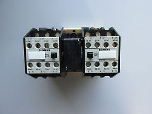 Siemens 3TB4217-7E Twin Relays 3TD4210-0B Coil 120 Volts NEW