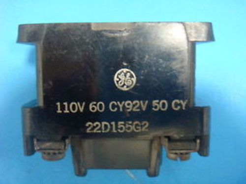 GENERAL ELECTRIC COIL 22D155G2 110V 60 CY 9V 50 CY NEW OLD STOCK