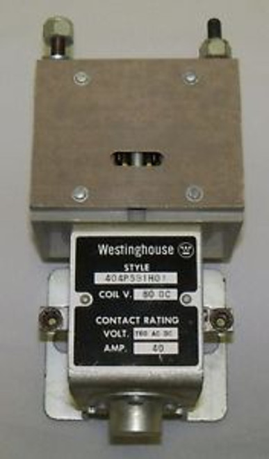 Westinghouse 404P591H01 80VDC Relay 40 Amp New