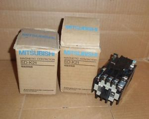 SD-K21-DC24V Mitsubishi New In Box Magnetic Contactor SD-K21 SDK21 SD-K21-DC24
