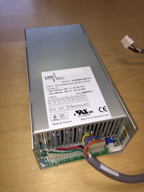 Lhv Power Ac-Dc Power Supply 100-240V Input, 24Vdc 30A Output Model Htk800-24C13