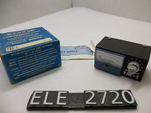 NEW Banner TM-1 Photoelectric Test Module (ELE2720)