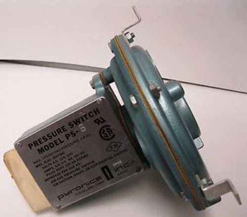 Pyronics 120VAC Pressure Switch Model PS-B NNB