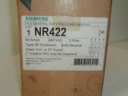 SIEMENS I-T-E ENCLOSED SWITCH