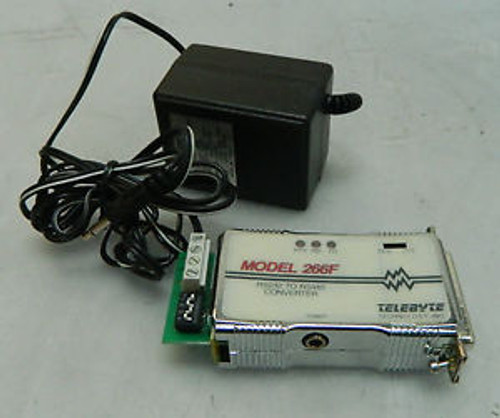 NEW Telebyte RS232 to RS485 Interface Converter Model 266F WARRANTY