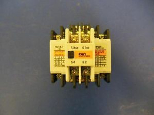 Fuji SC-5-1 w/SZ-A11 Contact Block Magnetic Contactor 550-600V 50Hz 600-660V 60