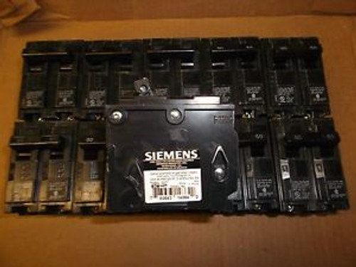 SIEMENS CIRCUIT BREAKERS BOX OF 12