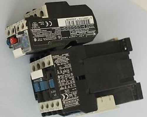 Contactor Schneider LP1-D1210BD New W/ LR2 D1314 Over Current Device (NOS)