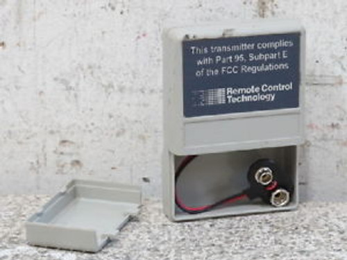 NEW REMOTE TECHNOLOGY REMOTE SWITCH TRANSMITTER FOR PART95 SUB E FCC REGULATIONS