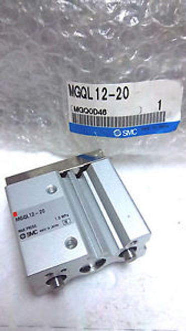 SMC CYLINDER GUIDE MGQL12-20 NEW MGQL1220