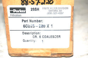 NEW PARKER 6CU25-280X1 FILTER ELEMENT 6CU25280X1