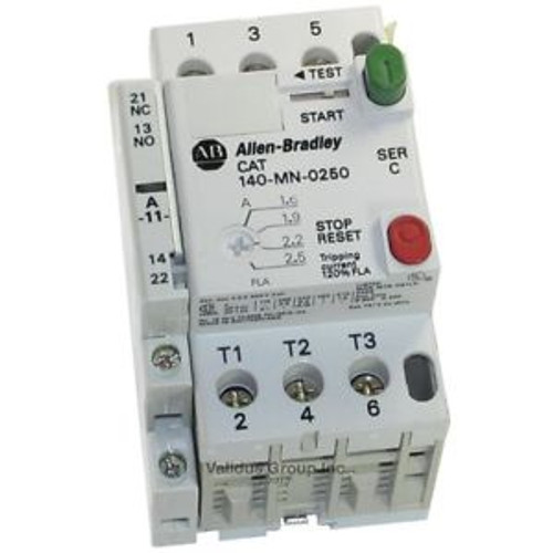 ??ALLEN BRADLEY 140-MN-0250 STARTER MANUAL MOTOR??