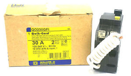 NEW SQUARE D QO230GFI CIRCUIT BREAKER