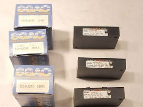 SSAC SOLID STATE TIMER ESDR423A3 LOT OF 6 CODES 5192X 4192X 4592X 1593X