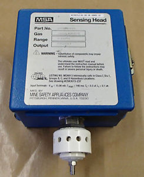 MSA CSK3005-1371 Carbon Monoxide Sensing Head Mine Safe New Surplus