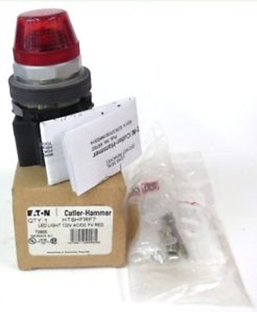 CUTLER-HAMMER EATON  HT8HFRF7  RED LED LIGHT New