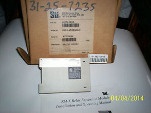 NEW STI 40152-0010 RM-X SOLID STATE SAFETY RELAY RM-X ASSEMBLY