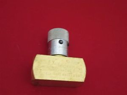 Parker N800BV-11DP Needle Valve