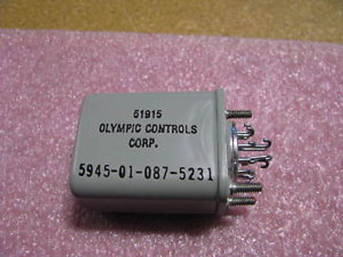 OLYMPIC CONTROLS RELAY # TQ8861  NSN: 5945-00-087-5231 ( 4030500-0701 )