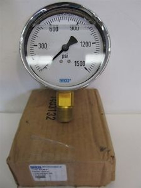 Wikai Instrument 9314237 Type 213.40 4 1500 psi Pressure Gauge