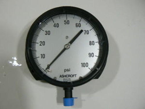 Ashcroft Gas 60-1010-A-04L Pump Pressure Gauge 100 PSI