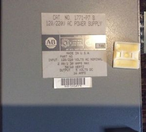 Allen Bradley 1771-P7/B Power Supply