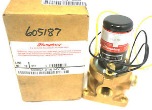 NEW HUMPHREY 500AE1 2 10 24V DC VALVE