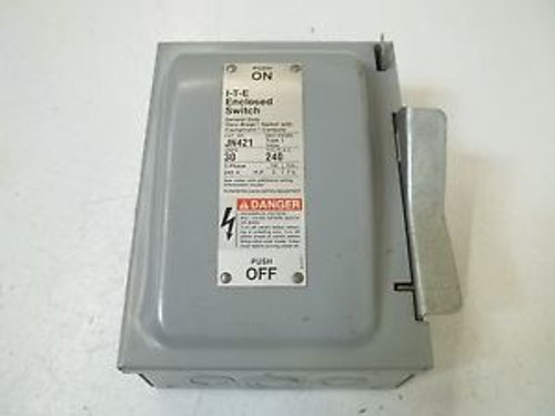 I-T-E JN421 ENCLOSED SWITCH NEW OUT OF A BOX