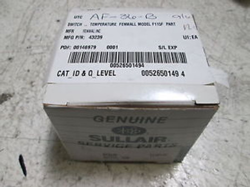 SULLAIR 043239 TEMPERATURE SWITCH NEW IN A BOX