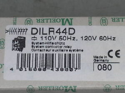 KLOCKER MOELLER DILR44D 110V NEW IN A BOX