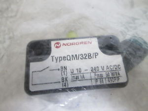 NORGREN QM/32B/P REED SWITCH 10-240C AC/DC NEW IN A BAG