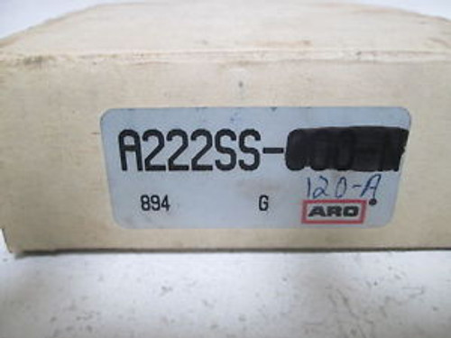 ARO A222SS-000-N SOLENOID AIR CONTROL VALVE NEW IN A BOX