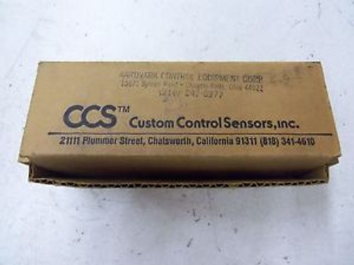 CUSTOM CONTROL SENSORS, INC. 694P9005 NEW IN BOX