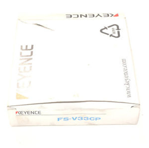 NEW KEYENCE FS-V33CP DIGITAL FIBER OPTIC SENSOR FSV33CP