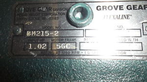 GROVE GEAR BM215-2 NEW NO BOX