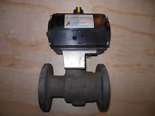 1-1/2 150# Hindle Ball Valve with a Grinnell actuator