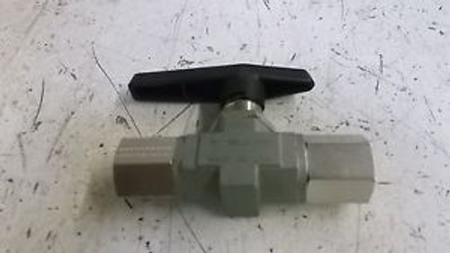 PARKER 8F-B8LJ-SSP BALL VALVE NEW OUT OF BOX