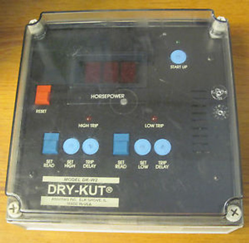 Dry-Kut DK-W2 Load Control Panel
