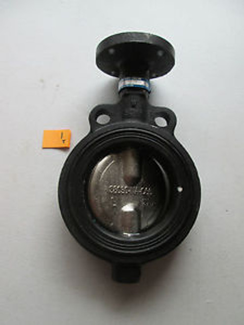 NEW IN BOX MILWAUKEE MW222B 1 CAST IRON BUTTERFLY VALVE WAFER STYLE (192)
