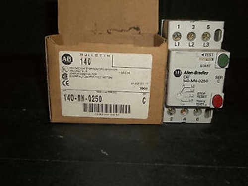 Allen Bradley manual motor start/ circuit breaker 140-MN-0250