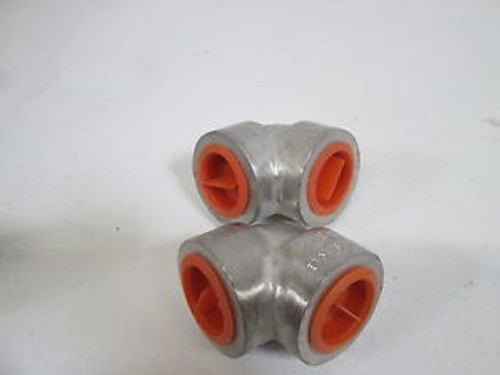 2 LADISH ELBOW 1 6000WOG A182 F304S4GXL NEW OUT OF BOX