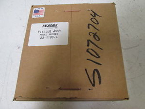 MONNIER 23-1100-4 FILTER/LUBRICATOR ASSEMBLY NEW IN A BOX