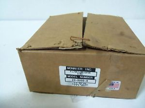 MONNIER 23-5000-6 2-WAY FILTER/LUBRICATOR NEW IN BOX