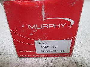 MURPHY EG21F-12 ELECTRIC FUEL GAUGE NEW IN A BOX
