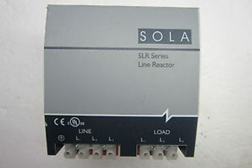 NEW SOLA ELECTRIC SLR-2H-480-3 LINE REACTOR SLR2H4803