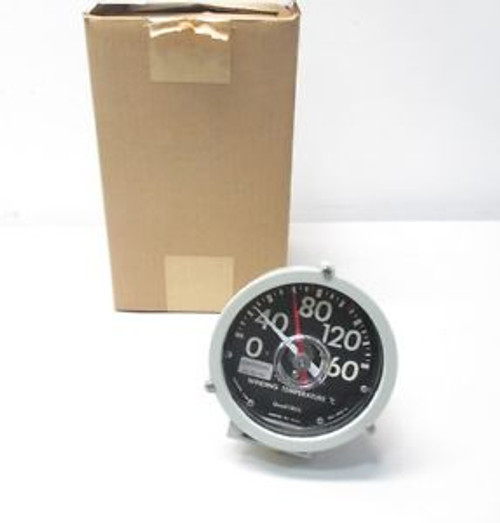 NEW QUALITROL 53B9958G01 0-160C 1/2 IN NPT WINDING TEMPERATURE GAUGE D458853