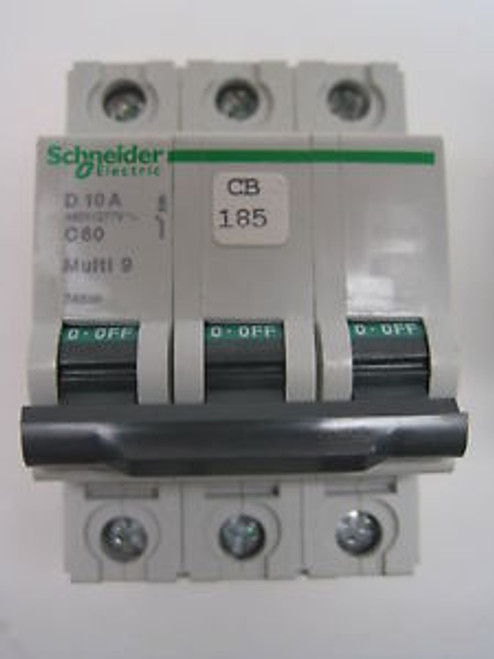 New Schneider Electric 24538 Circuit Breaker D 10A C60 Multi 9