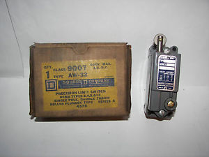 Square D Precision Limit SWITCH AW-32, Class 9007, SERIES A NEW