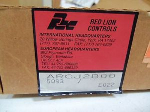 RED LION CONTROLS ARCJ2B00 NEW IN BOX